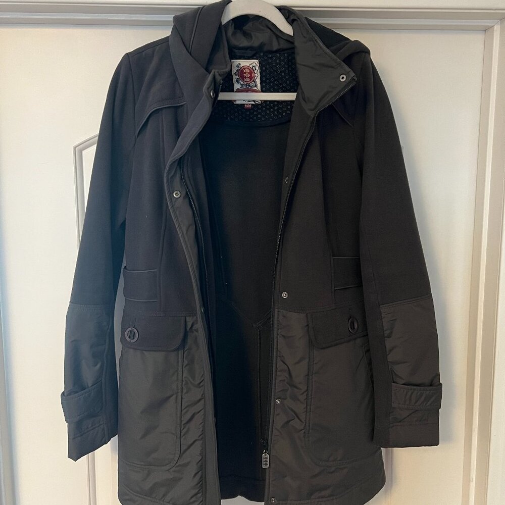 Three Stones Hooded Jacket - Dark Grey - M
